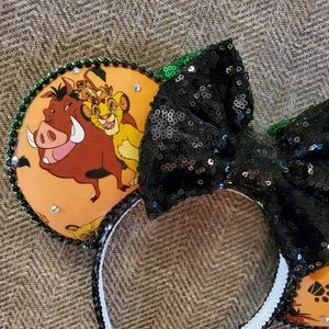 Disney Double Sided Jungle Book Lion King Ears